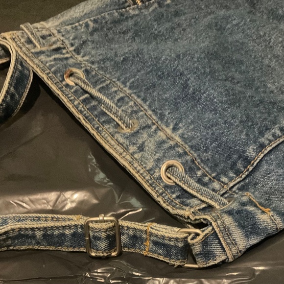 TRULY FASHION  Blue Jean purse ..vintage . - Picture 4 of 9